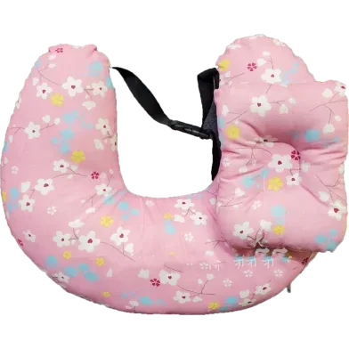 Nursing Pillow For Mother and Baby Feeding Pillow 1Pc Multicolor - Rokomari product